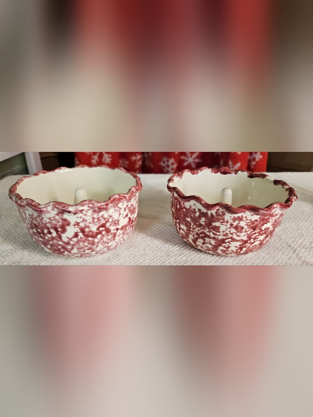 Vintage Joyce Dempsey Pottery - Apple/Onion Baker - Set